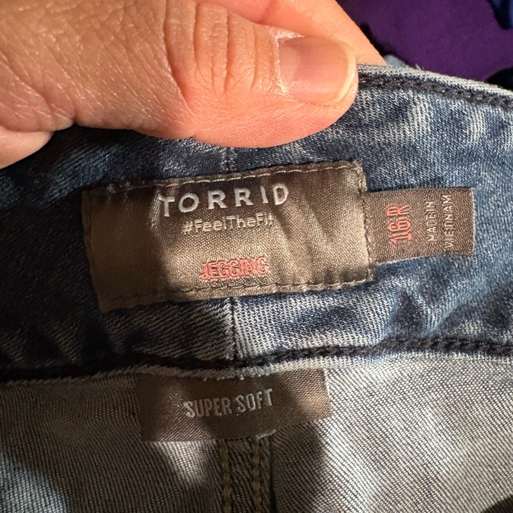 Torrid Blue Denim Jegging